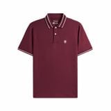  Áo polo trơn bo kẻ HSTP903 