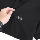  Áo polo trơn kẻ in logo ngực GSTP846 