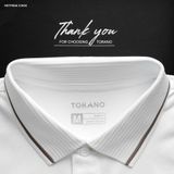  Áo polo trơn bo kẻ HSTP904 
