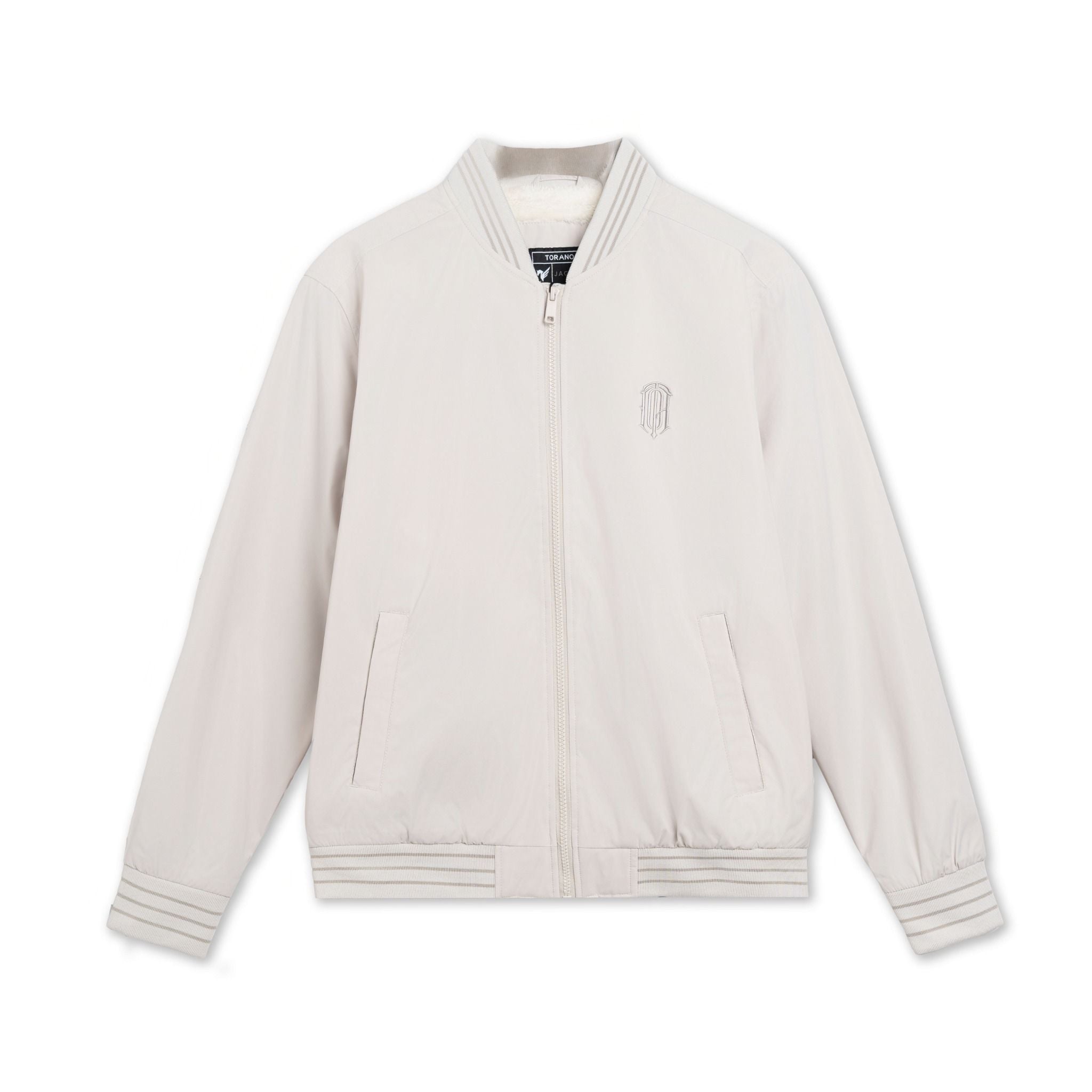  Áo khoác bomber lót lông thêu logo ngực GWCU051 