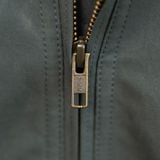  Áo khoác khaki 2 lớp chần bông cổ bomber thêu logo mặt sau GWCJ503 