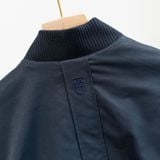  Áo khoác khaki 2 lớp chần bông cổ bomber thêu logo mặt sau GWCJ503 