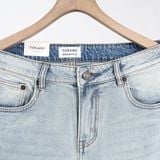  Quần Jeans basic regularfit thêu logo GABJ902 