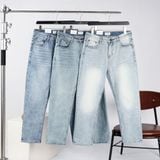  Quần Jeans basic regularfit thêu logo GABJ902 