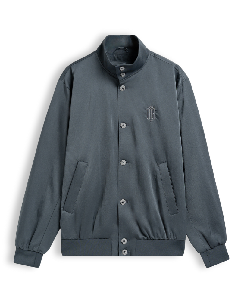  Áo khoác gió 2 lớp cổ cao thêu logo ngực GWCW503 