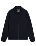  Áo khoác nỉ bộ trơn cổ bẻ thêu logo ở tay áo GWCS821 - GWBS821 