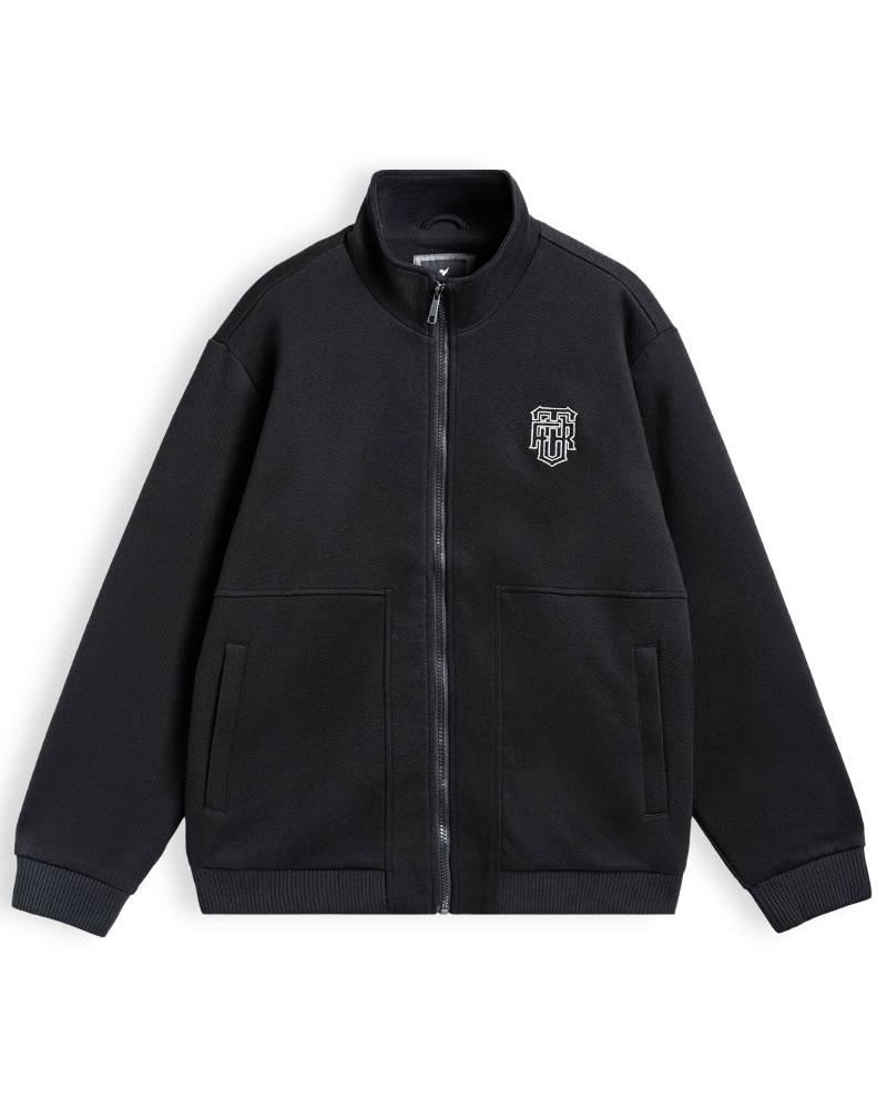  Áo khoác nỉ cổ cao thêu logo ngực GWCS503 