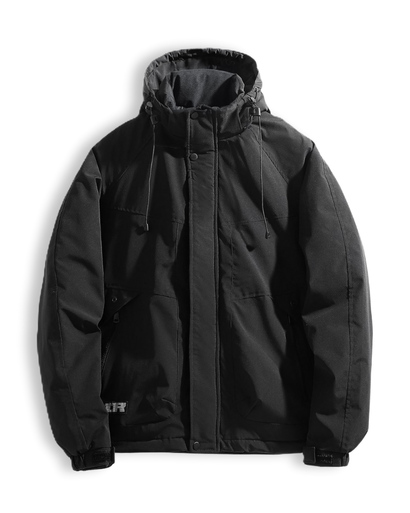  Áo khoác phao 3 lớp lót bông mũ rời GWCP302 