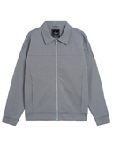  Áo khoác nỉ bộ trơn cổ bẻ thêu logo ở tay áo GWCS821 - GWBS821 