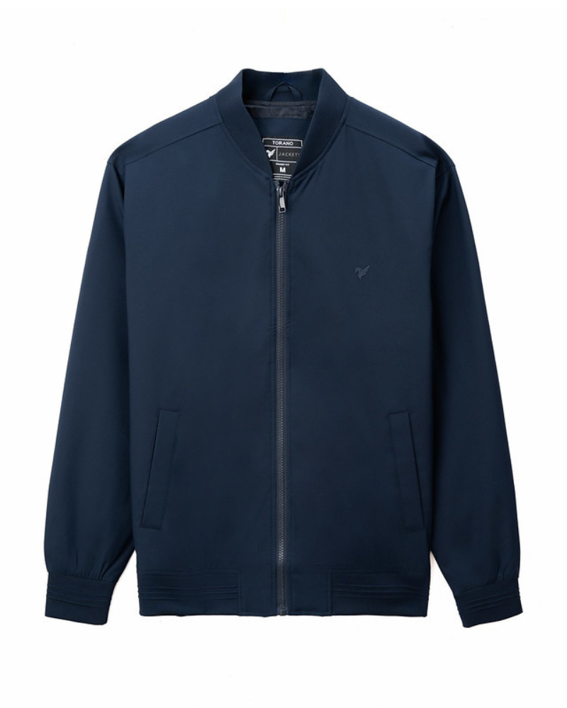  Áo khoác gió 2 lớp cổ bomber FWCW005 