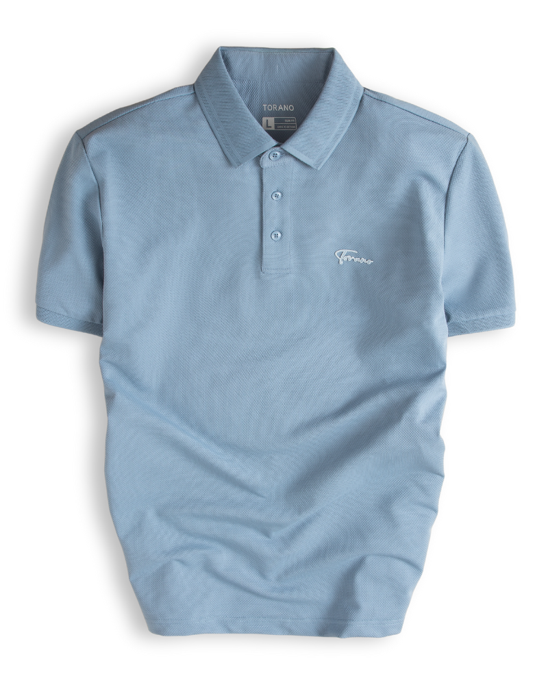  Áo polo trơn in logo ngực TRN GSTP843 