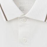  Áo polo trơn bo kẻ HSTP904 