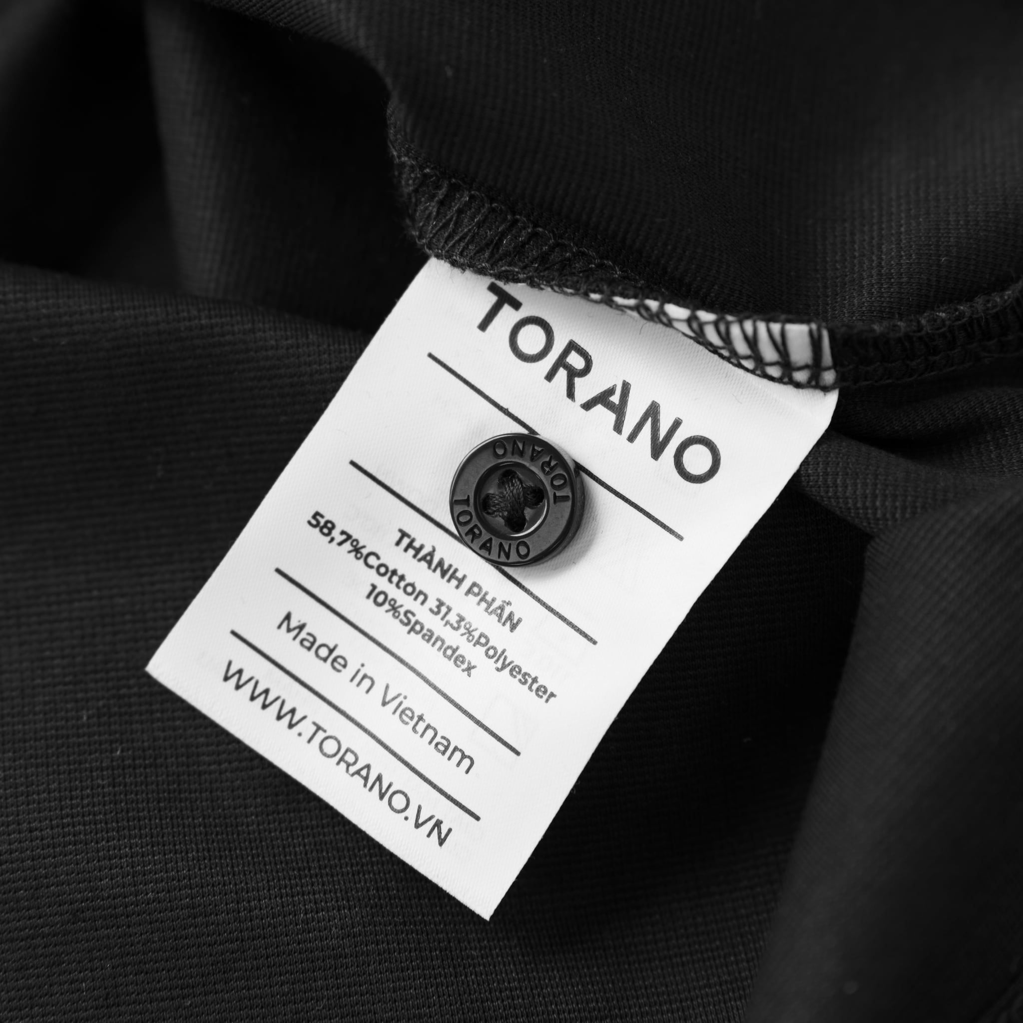  Áo polo trơn bo kẻ HSTP904 