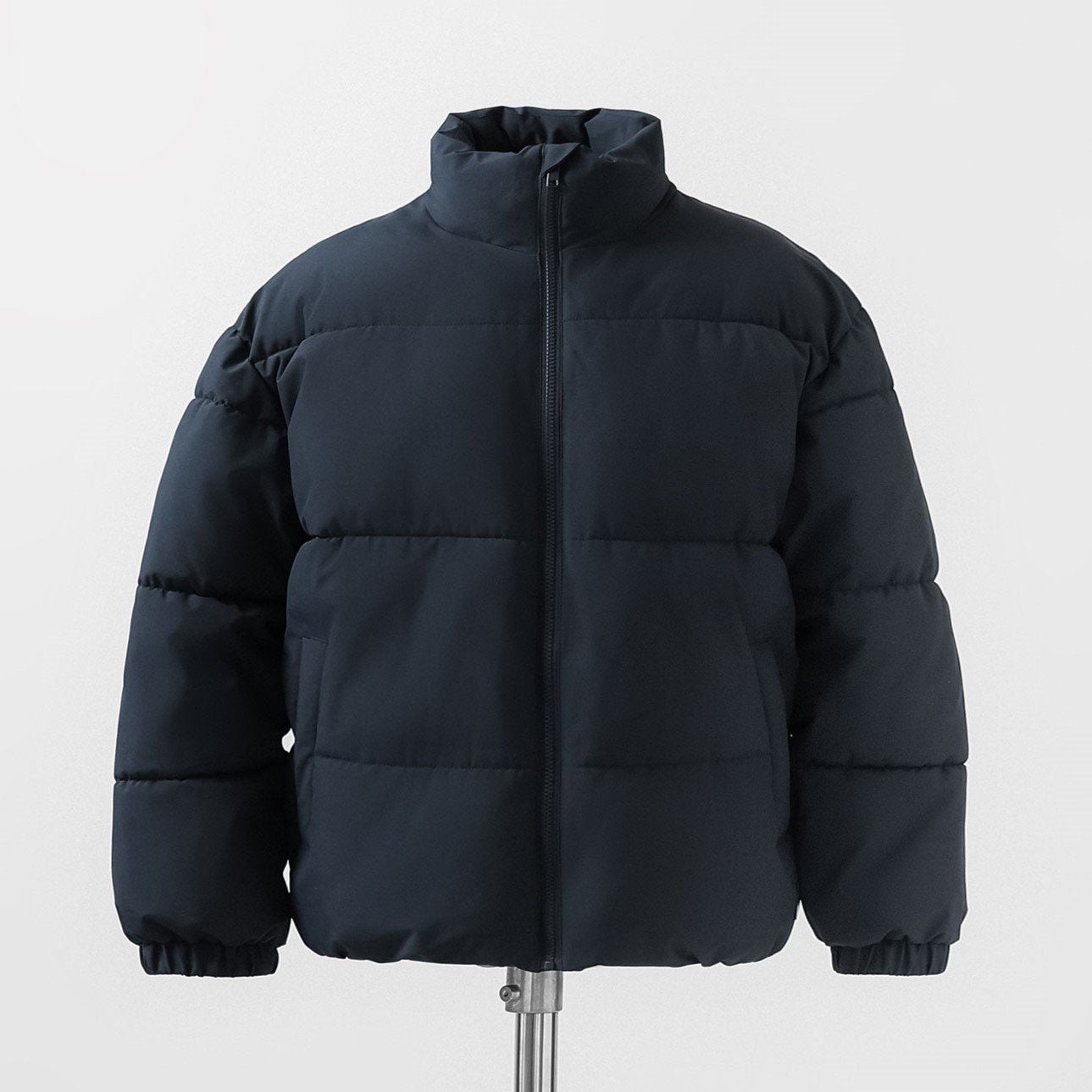  Áo khoác phao 3 lớp lót bông cổ cao regularfit trơn GWCF004 