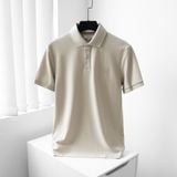  Áo polo trơn thêu logo ngực GSTP601 