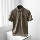  Áo polo trơn thêu logo ngực GSTP601 