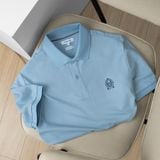  Áo polo trơn thêu logo ngực GSTP601 