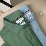  Áo polo trơn thêu logo ngực GSTP601 