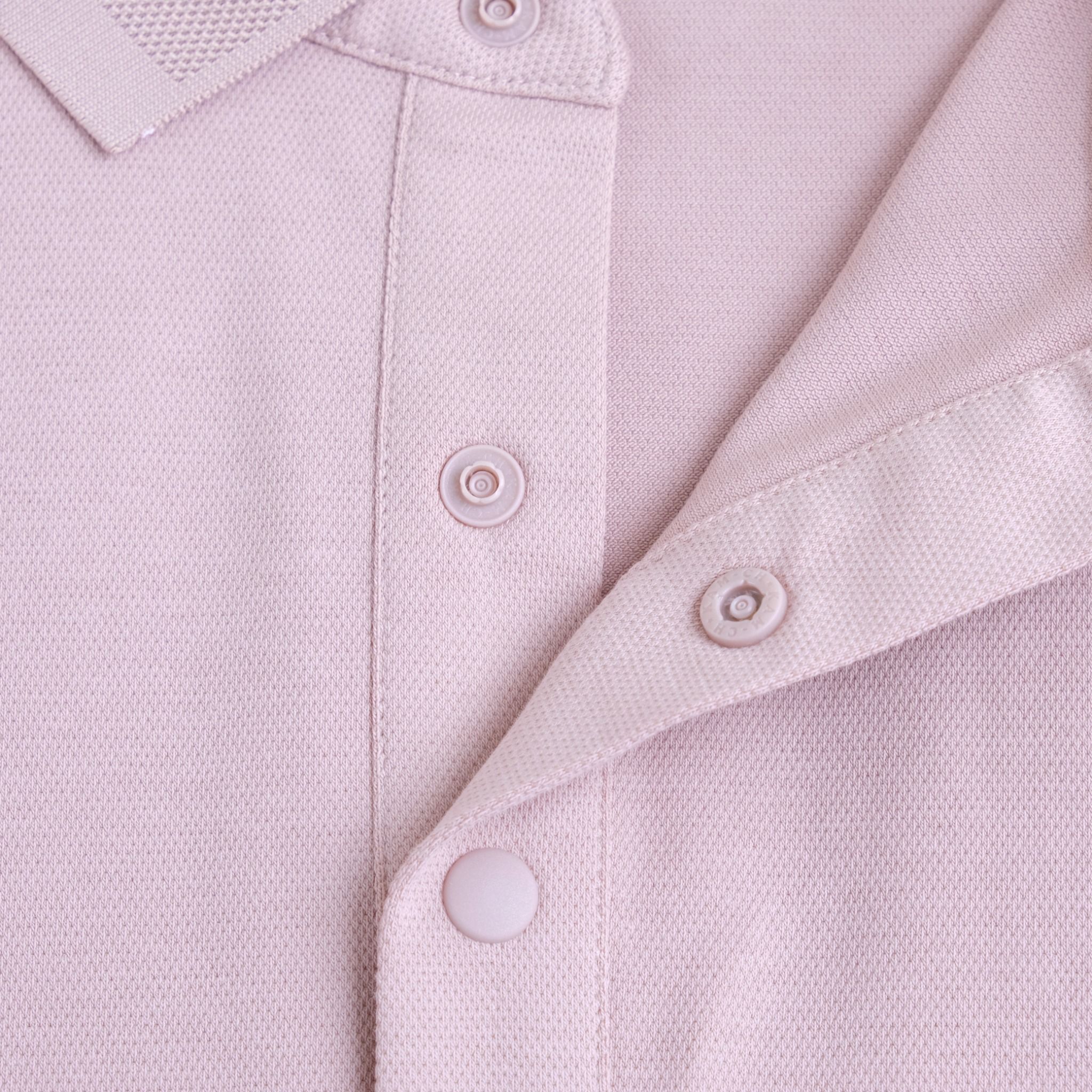  Áo polo trơn kẻ in logo ngực GSTP846 