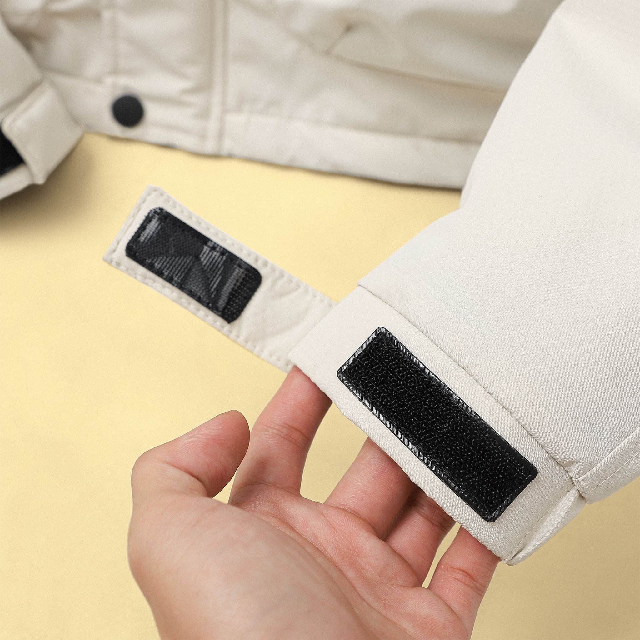  Áo khoác phao 3 lớp lót bông mũ rời GWCP302 