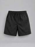 Quần short nam đũi cạp chun Organic Linen FSBI001 - ảnh 5