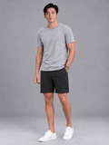 Quần short nam đũi cạp chun Organic Linen FSBI001 - ảnh 3