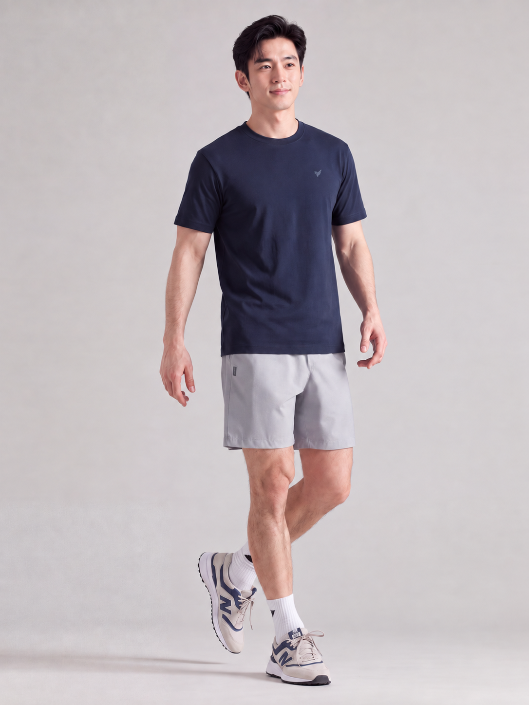 Áo thun nam Baby Cotton + Fresh Spandex FSTS001 — ảnh phẳng