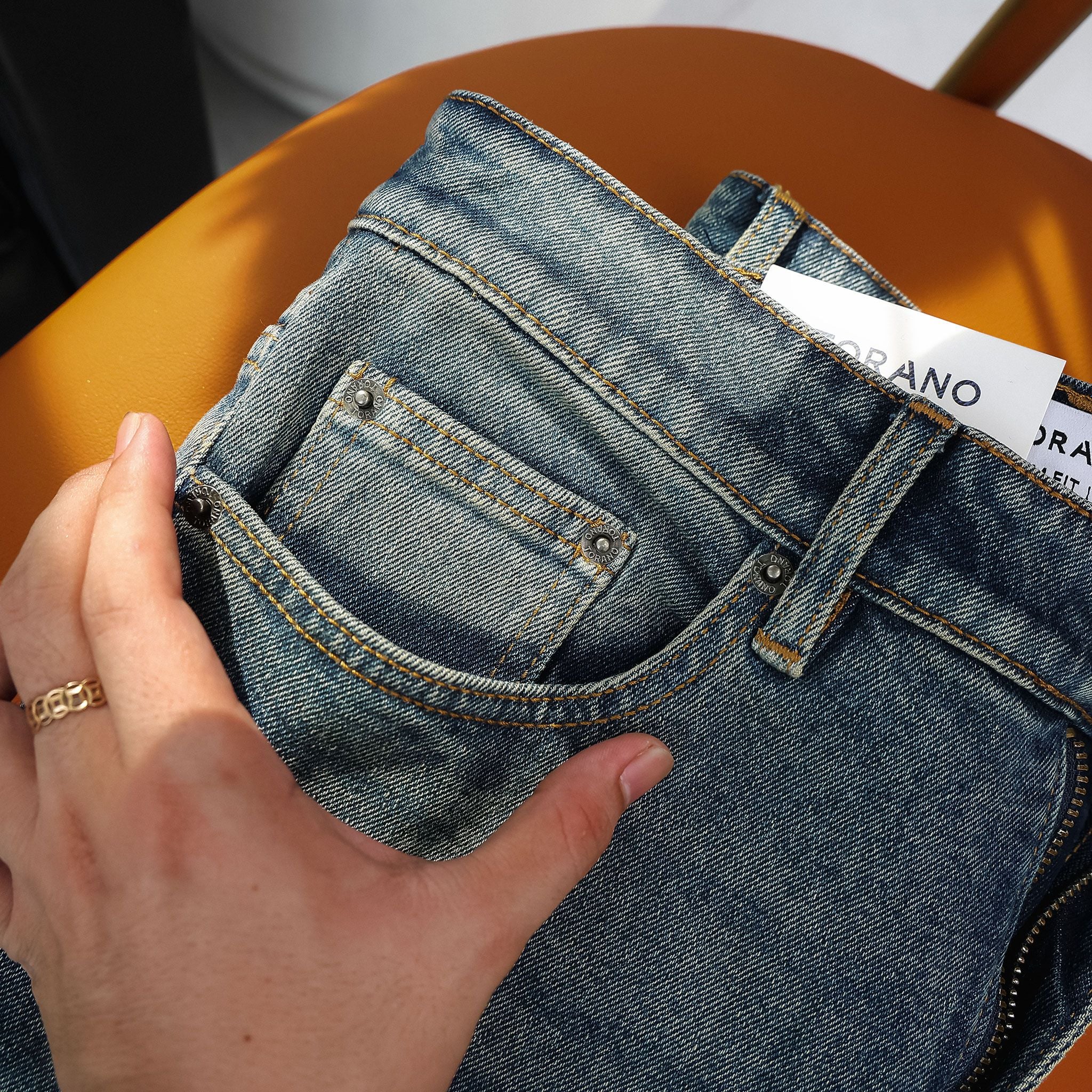  Quần Jeans basic slim GABJ861 