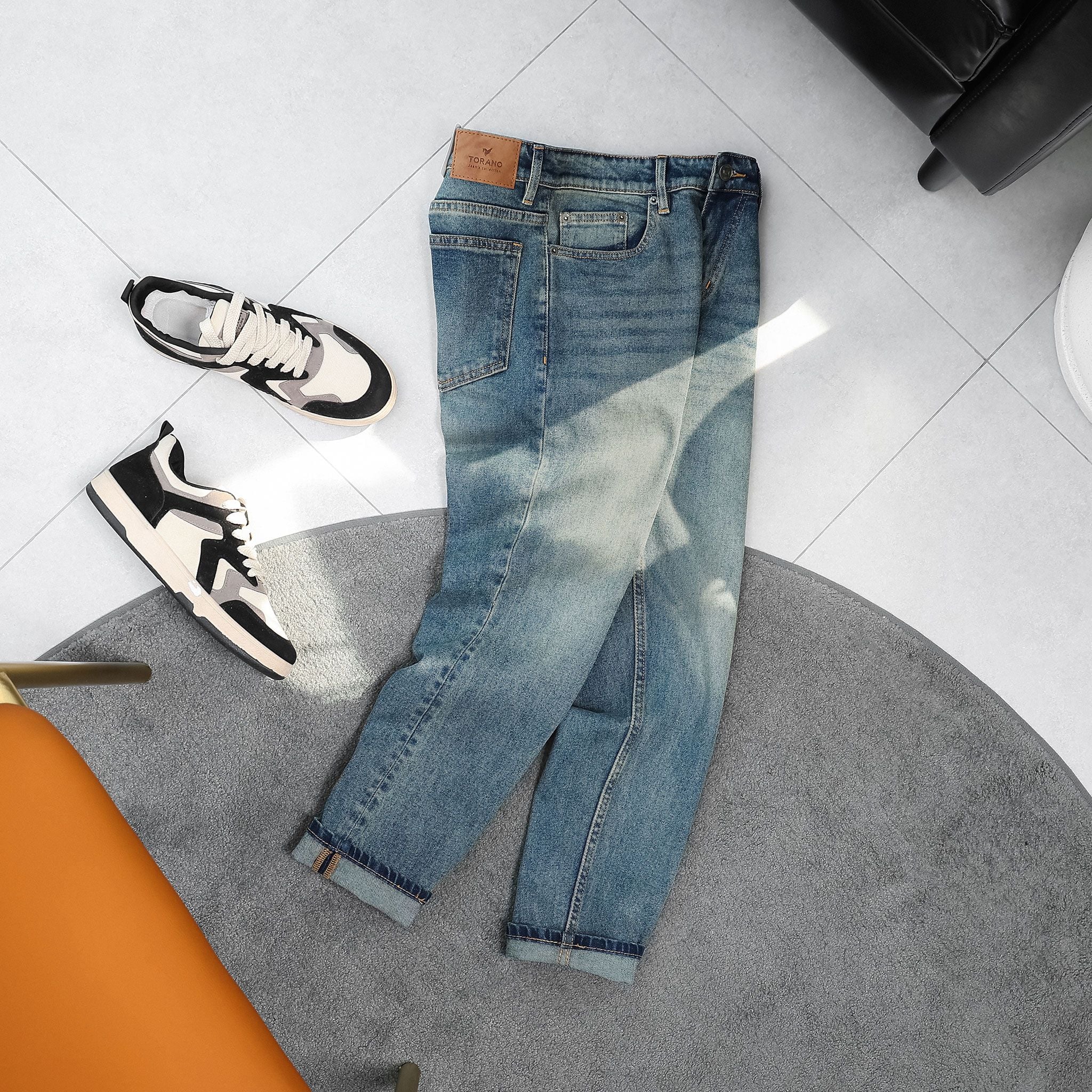  Quần Jeans basic slim GABJ861 
