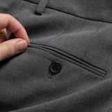 Quần âu slimfit trơn cạp lót in logo GABT002 