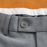  Quần âu slimfit trơn cạp lót in logo GABT002 