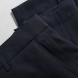  Quần âu slimfit trơn cạp trơn thêu logo GABT501 