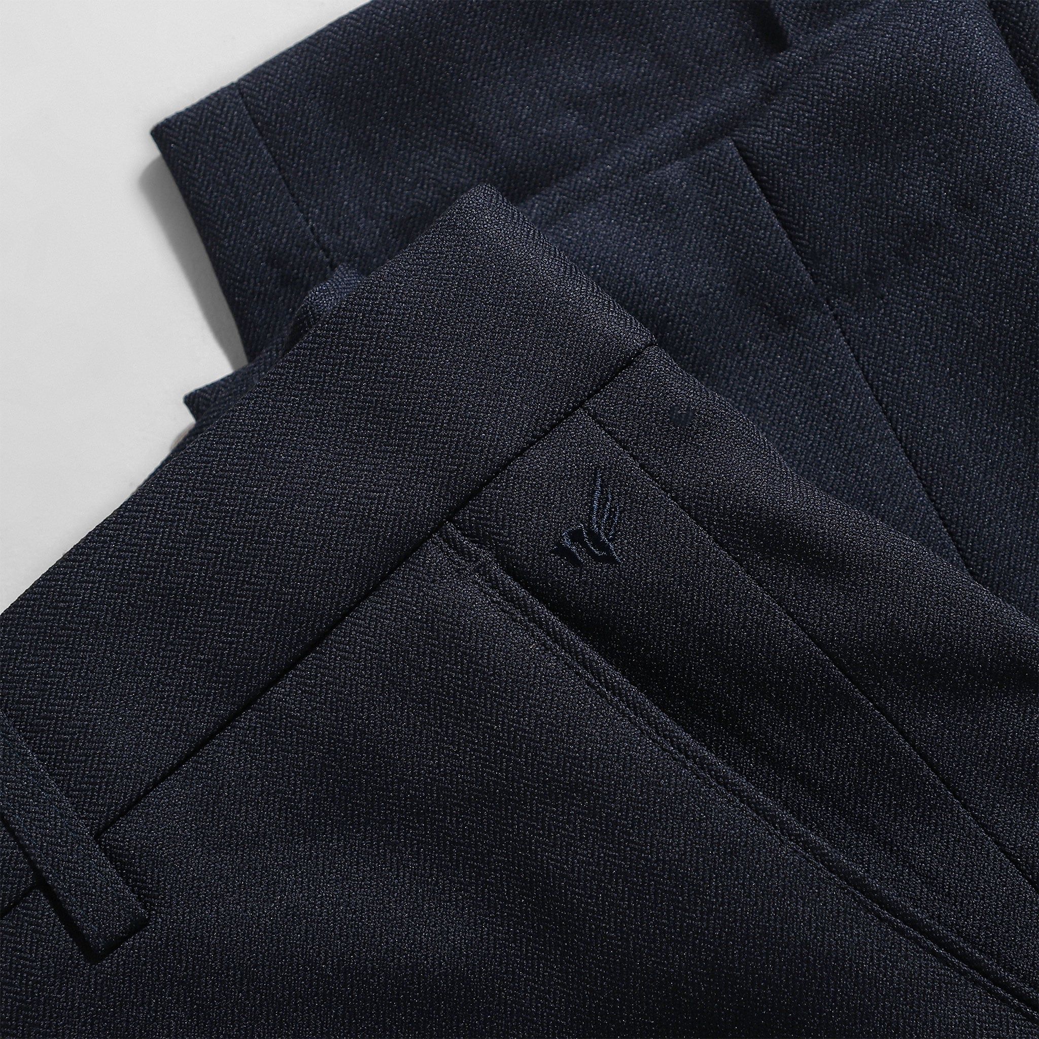  Quần âu slimfit trơn cạp trơn thêu logo GABT501 