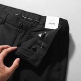  Quần âu slimfit trơn cạp trơn thêu logo GABT501 