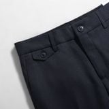  Quần âu slimfit trơn cạp trơn thêu logo GABT501 