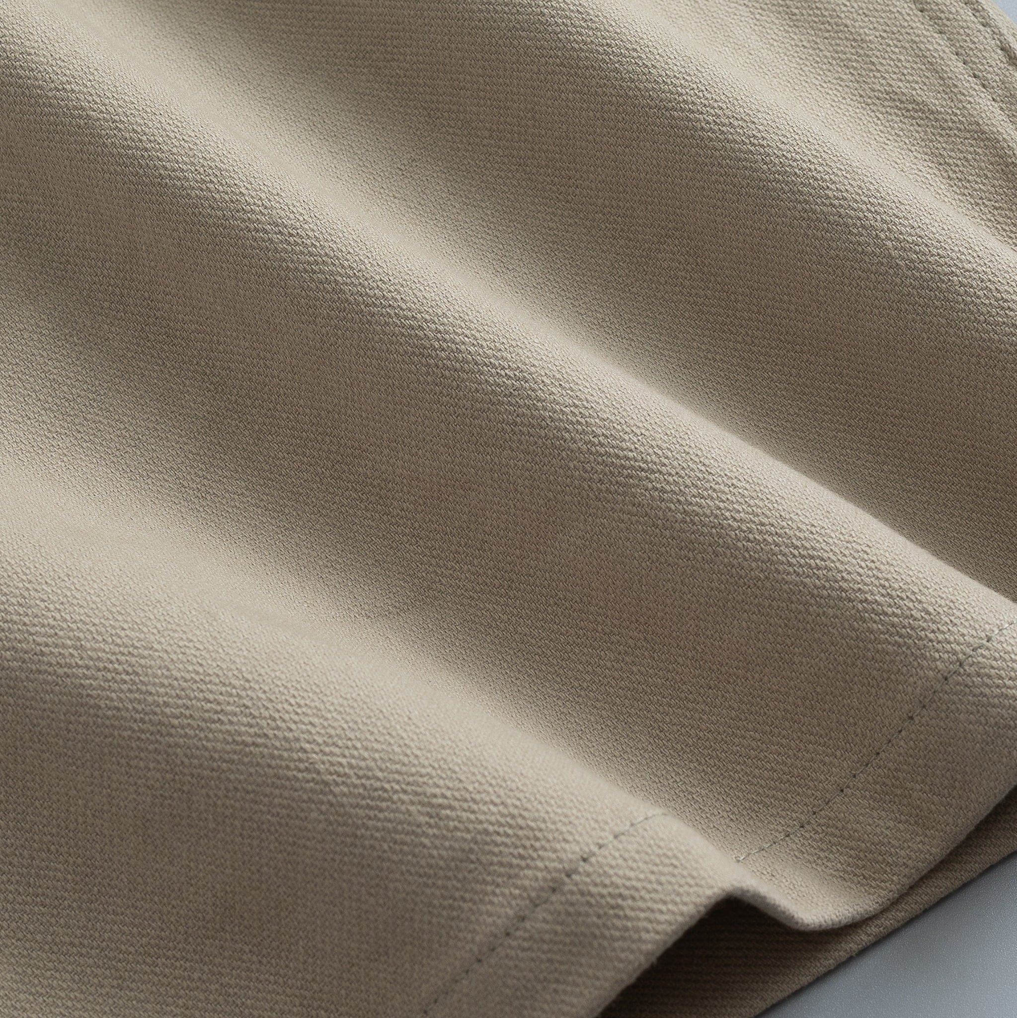  Sơ mi dài tay khaki relaxedfit thêu logo túi ốp 2.GATB303 