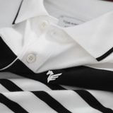  Áo polo kẻ ngang in logo ngực GSTP041 