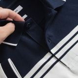  Áo polo kẻ phối màu GSTP653 