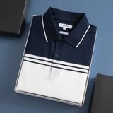  Áo polo kẻ phối màu GSTP653 