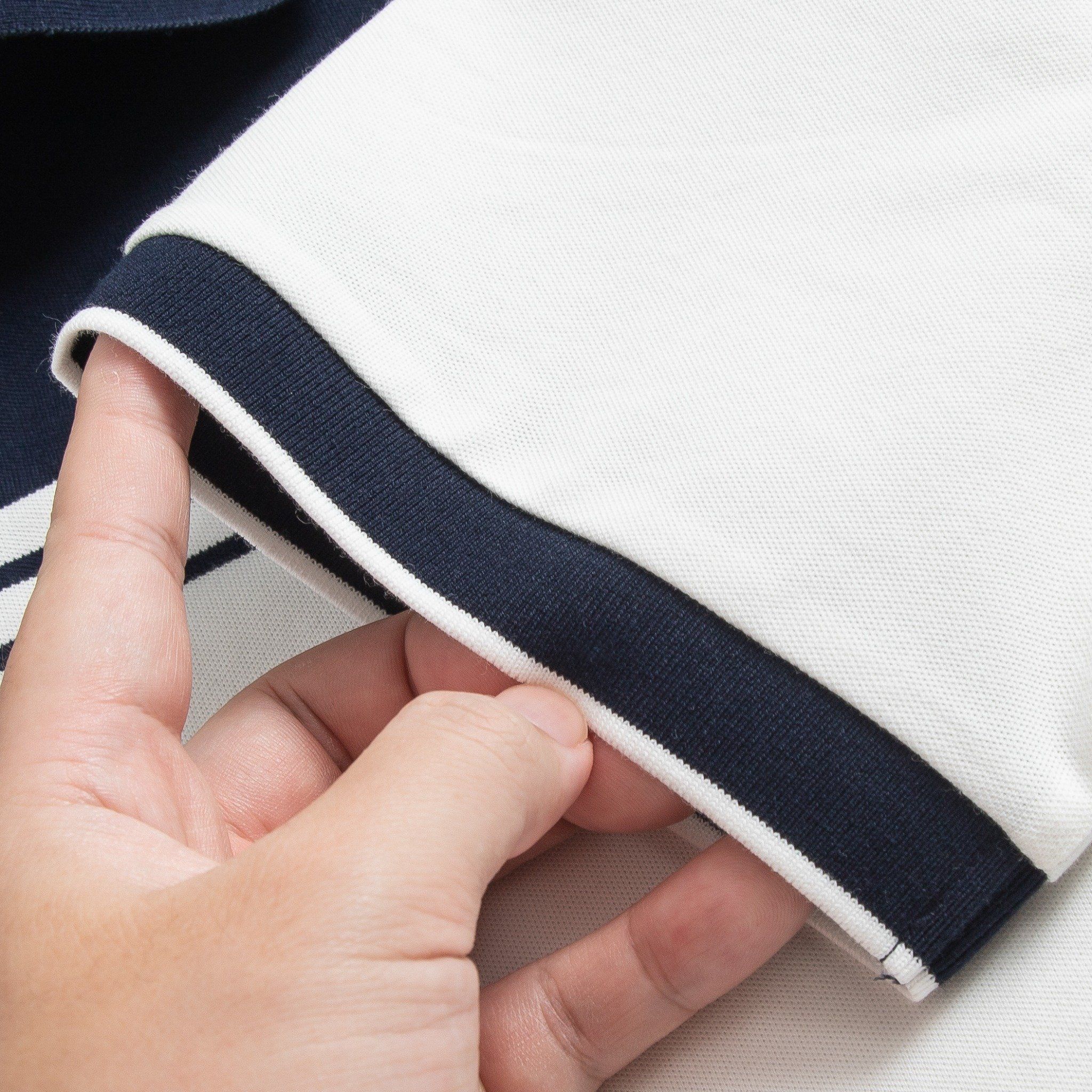  Áo polo kẻ phối màu GSTP653 