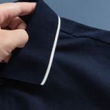  Áo polo kẻ phối màu GSTP653 