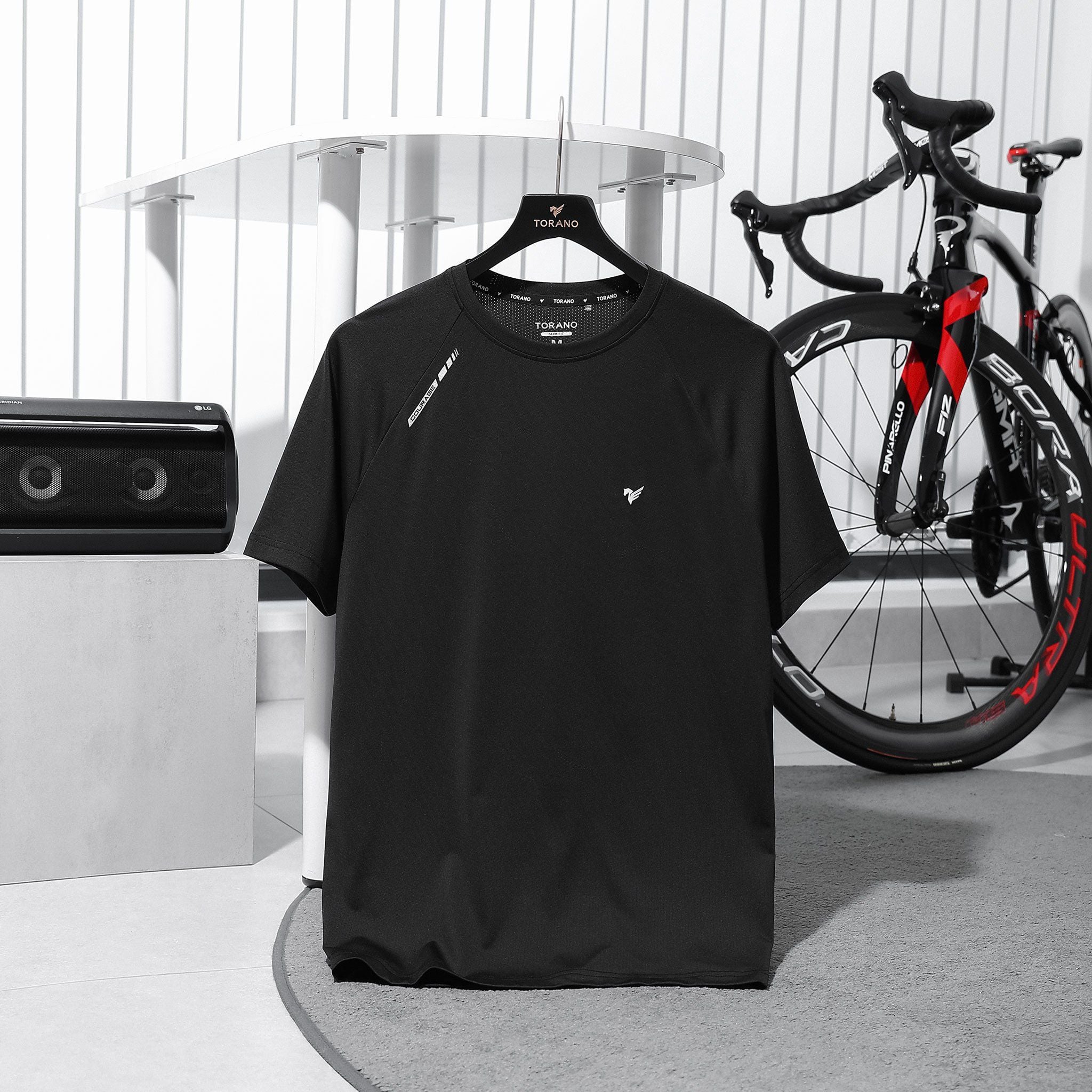  Áo T shirt trơn in thể thao GSTS017 