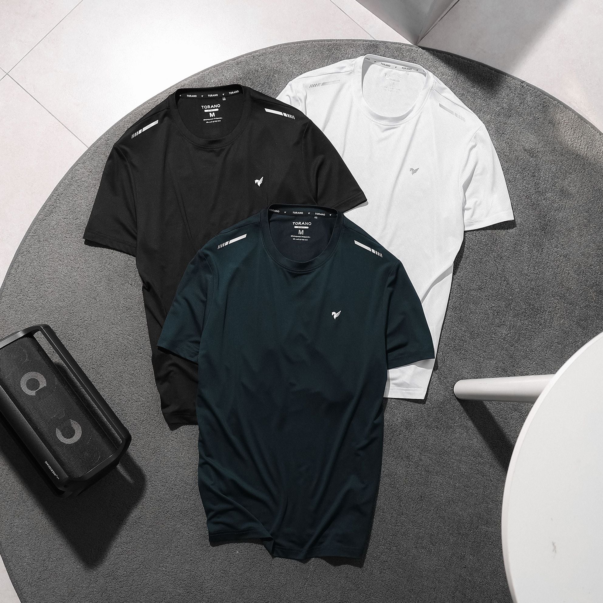  Áo T shirt trơn in thể thao GSTS018 