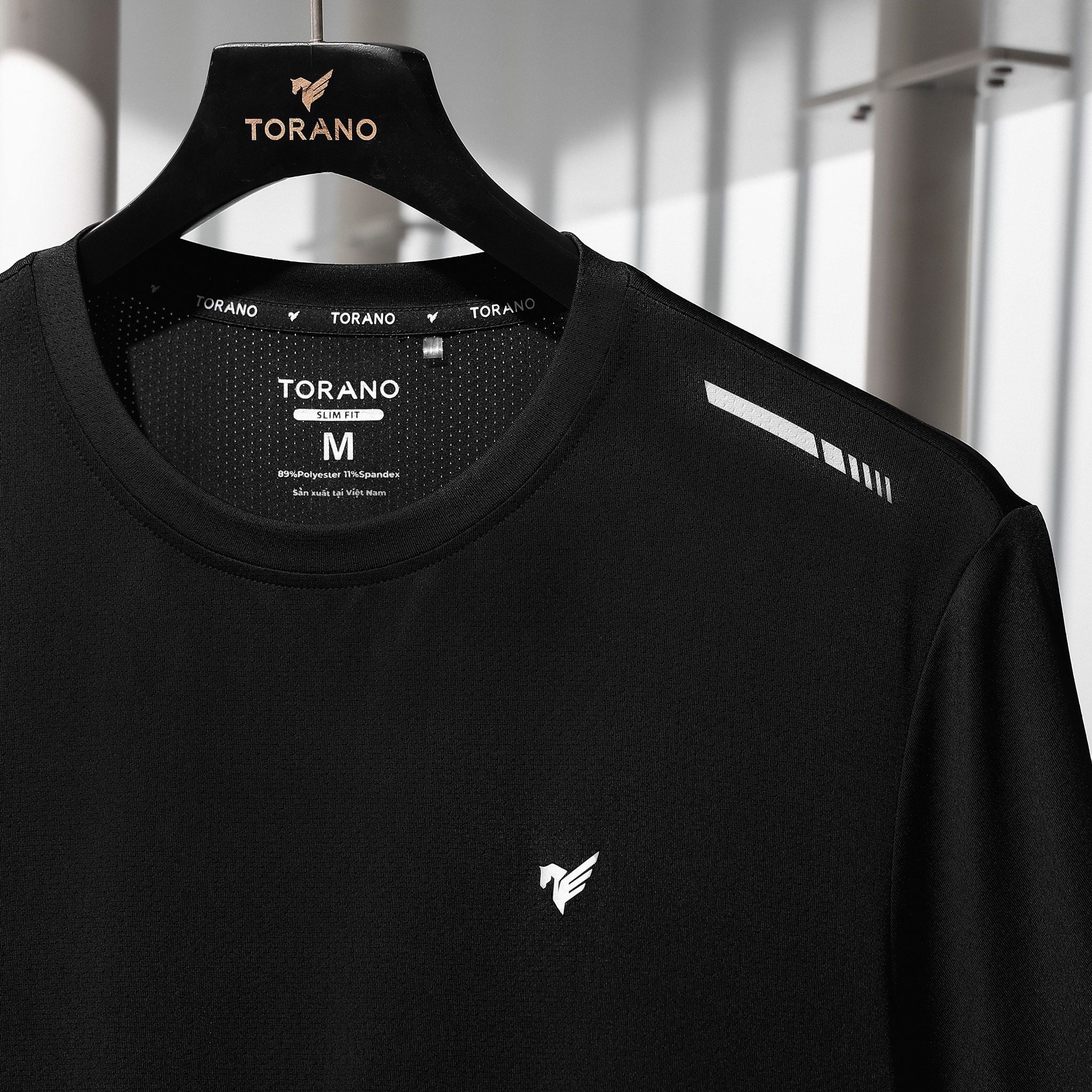  Áo T shirt trơn in thể thao GSTS018 