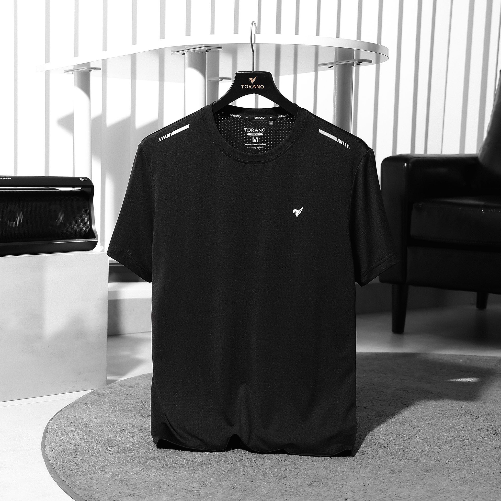  Áo T shirt trơn in thể thao GSTS018 