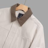  Áo khoác khaki 2 lớp túi ốp cúc rập logo GWCJ501 