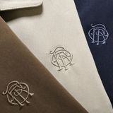  Áo khoác khaki 2 lớp túi ốp thêu logo ngực GWCJ502 