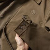  Áo khoác khaki 2 lớp túi ốp thêu logo ngực GWCJ502 