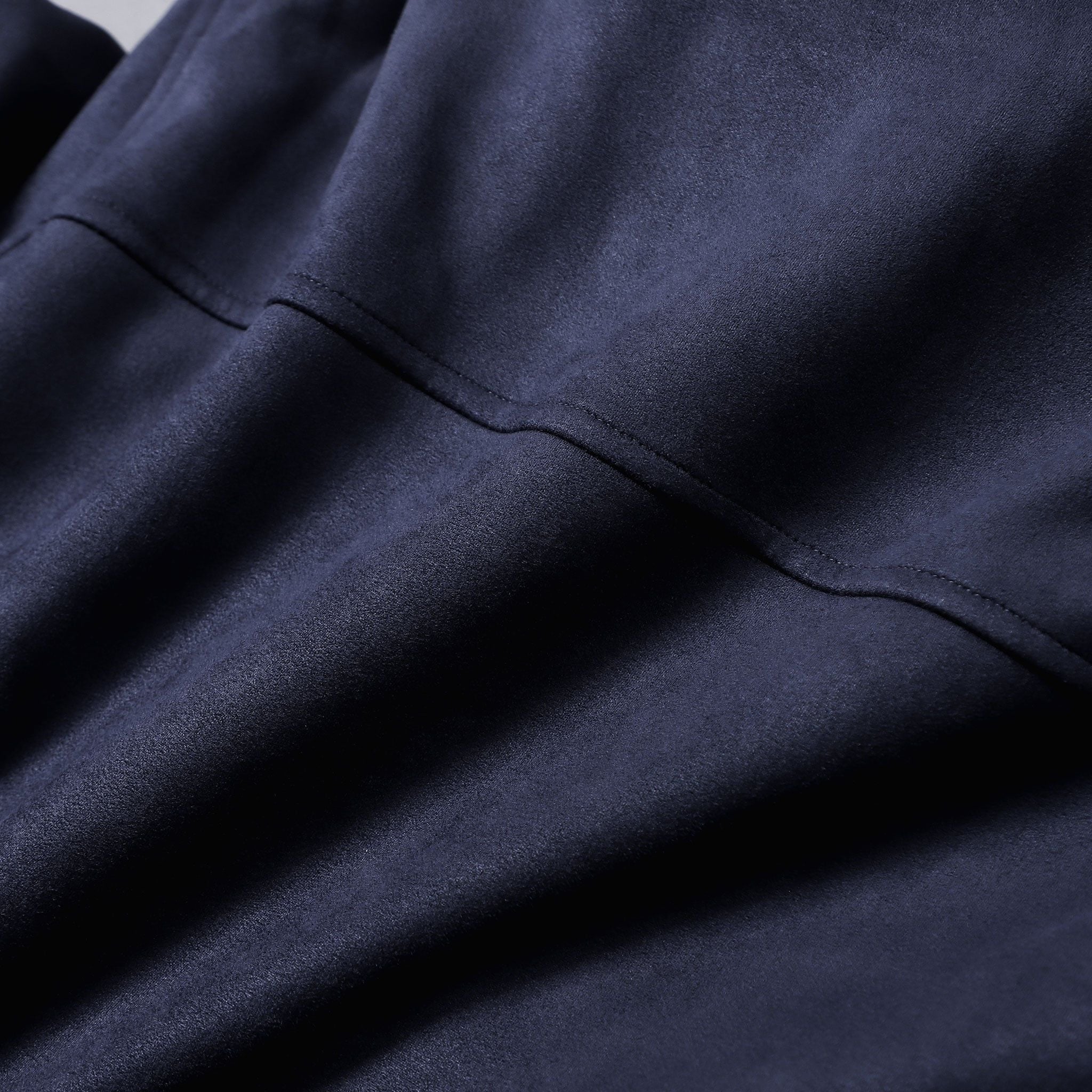  Áo khoác da lộn basic cổ bẻ cúc dập logo GWCL502 