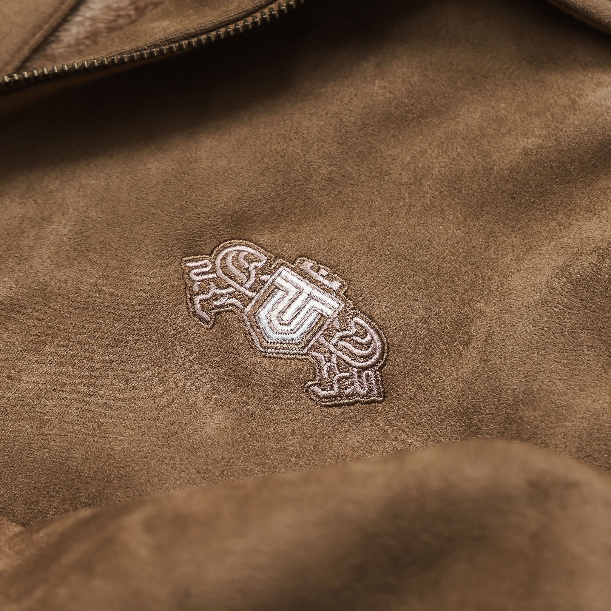  Áo khoác da lộn basic cổ bẻ lót lông GWCL902 